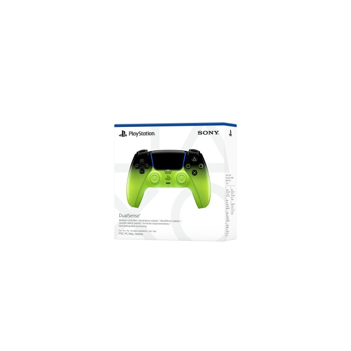 Аксессуары для консолей и ПК: Беспроводной контроллер Sony DualSense (Remix Green) для PS5 от Sony в магазине GameBuy, номер фото: 6
