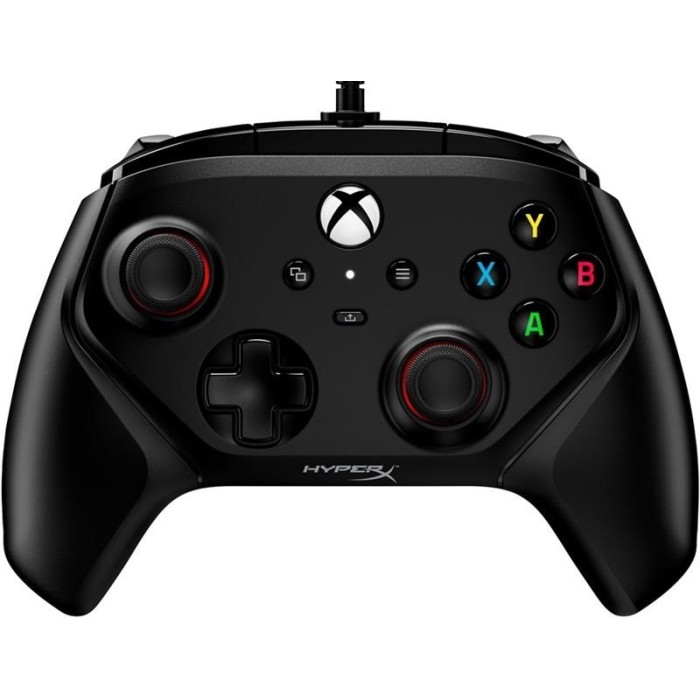 Аксессуары для консолей и ПК: Проводной игровой контроллер HyperX Clutch Gladiate для Xbox и ПК (чёрный) от HyperX в магазине GameBuy