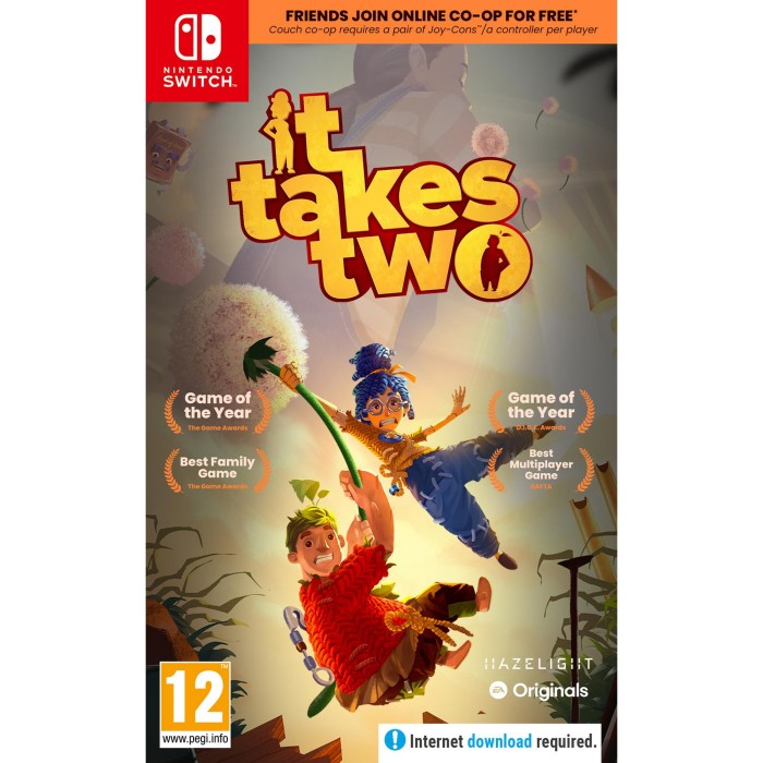 Игры Nintendo Switch: It Takes Two от Electronic Arts в магазине GameBuy