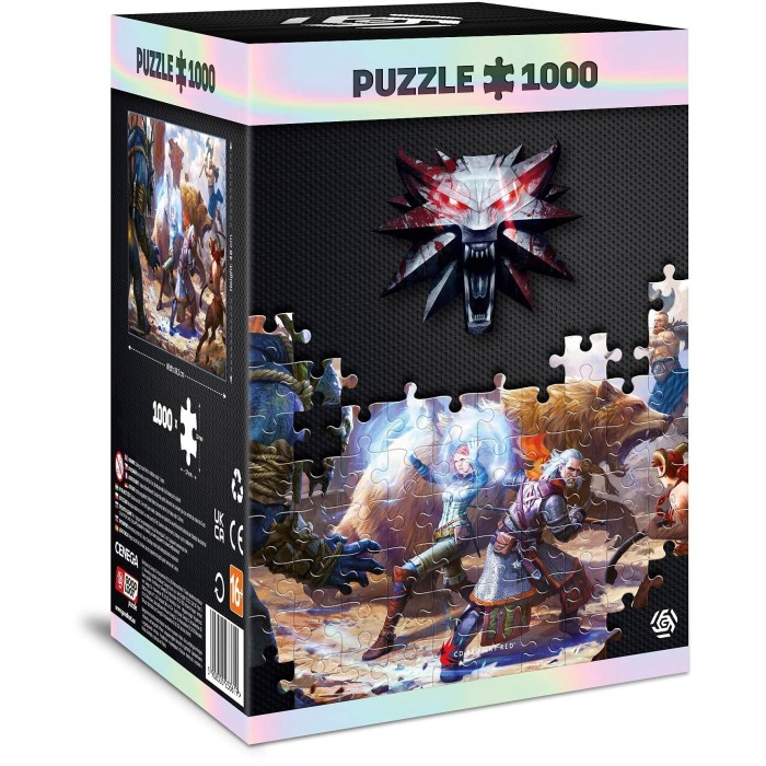 Аксесуари: Пазл Witcher: Geralt & Triss in Battle puzzles 1000 ел. від GoodLoot у магазині GameBuy