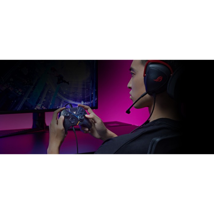 Аксессуары для консолей и ПК: Проводной геймпад ASUS ROG Raikiri (Черный) от ASUS в магазине GameBuy, номер фото: 5