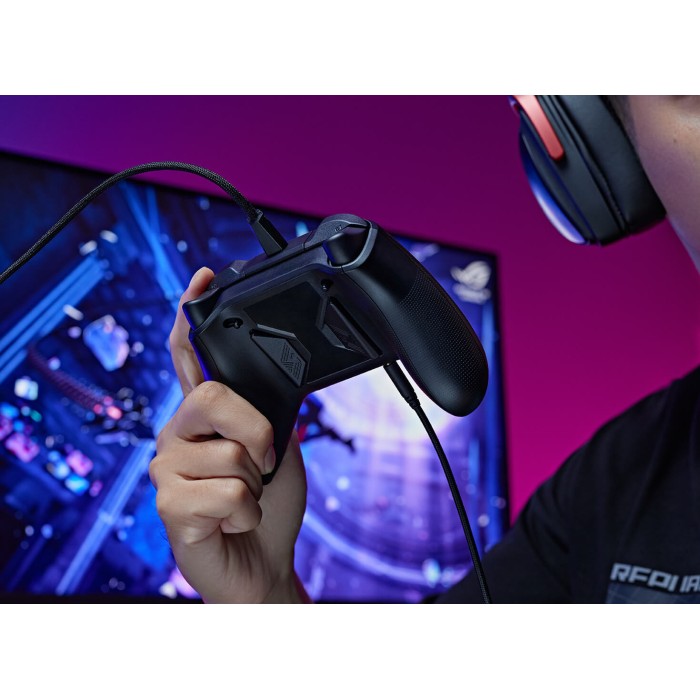 Аксессуары для консолей и ПК: Проводной геймпад ASUS ROG Raikiri (Черный) от ASUS в магазине GameBuy, номер фото: 9