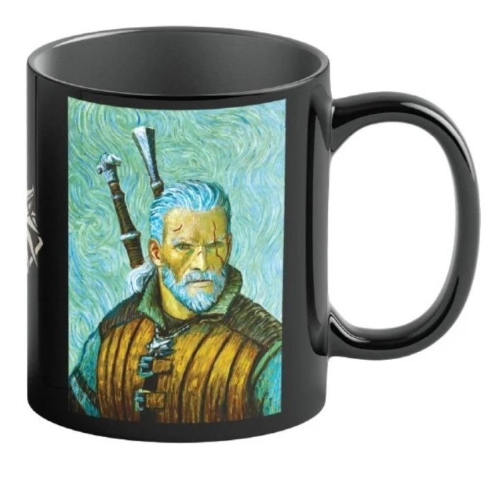 Аксесуари: Чашка Game Art Chronicles: The Witcher Geralt Van Gogh від GoodLoot у магазині GameBuy