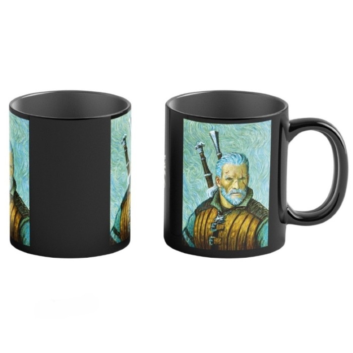 Аксесуари: Чашка Game Art Chronicles: The Witcher Geralt Van Gogh від GoodLoot у магазині GameBuy, номер фото: 1
