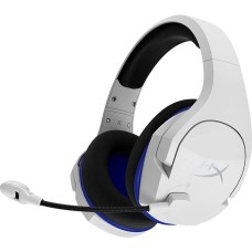 Ігрова гарнітура HyperX Cloud Stinger Core Wireless для PS5/PS4, біло-синя