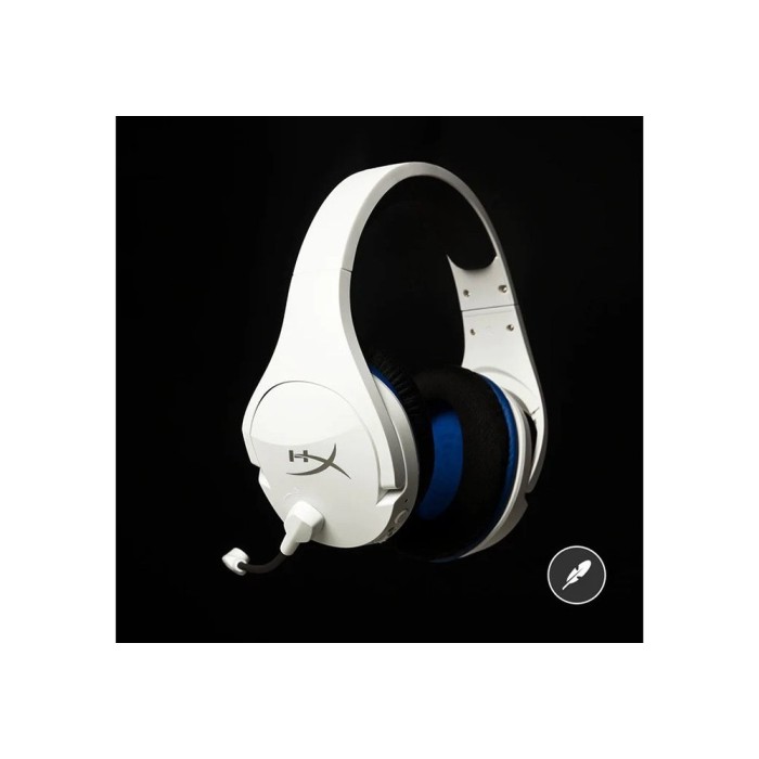 Аксесуари для консолей та ПК: Ігрова гарнітура HyperX Cloud Stinger Core Wireless для PS5/PS4, біло-синя від HyperX у магазині GameBuy, номер фото: 10