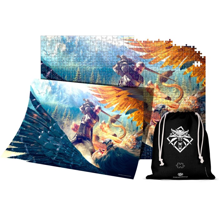 Аксесуари: Пазл Witcher: Griffin Fight puzzles 1000 ел. від GoodLoot у магазині GameBuy, номер фото: 2
