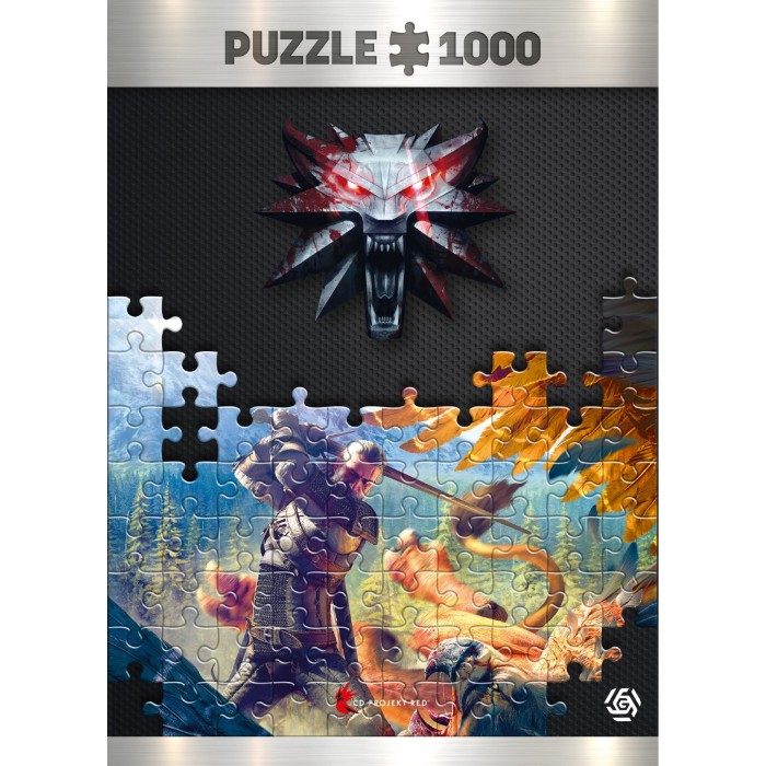 Аксесуари: Пазл Witcher: Griffin Fight puzzles 1000 ел. від GoodLoot у магазині GameBuy, номер фото: 3