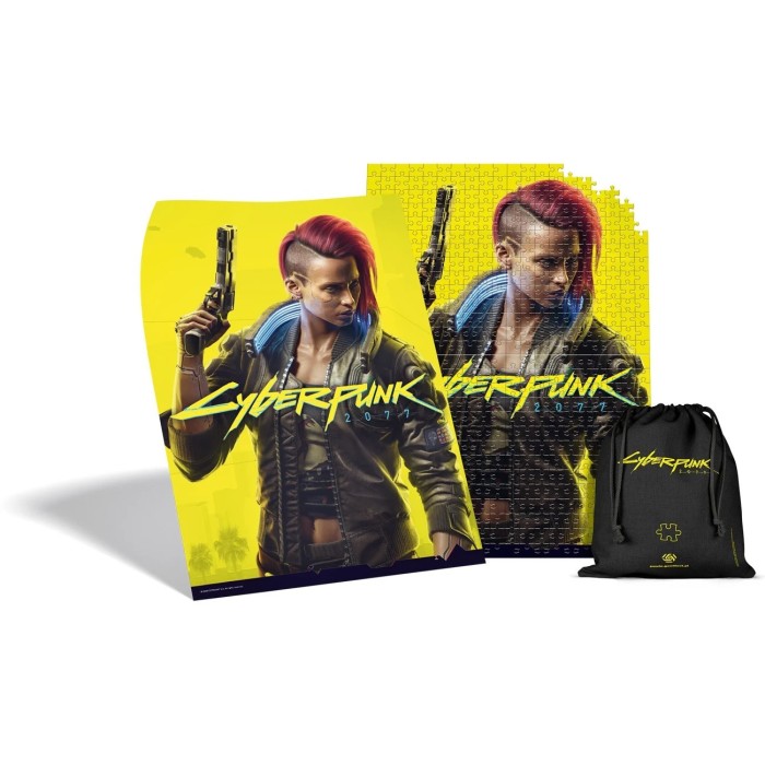 Аксесуари: Пазл Cyberpunk 2077: Female V 500 ел. від GoodLoot у магазині GameBuy, номер фото: 3