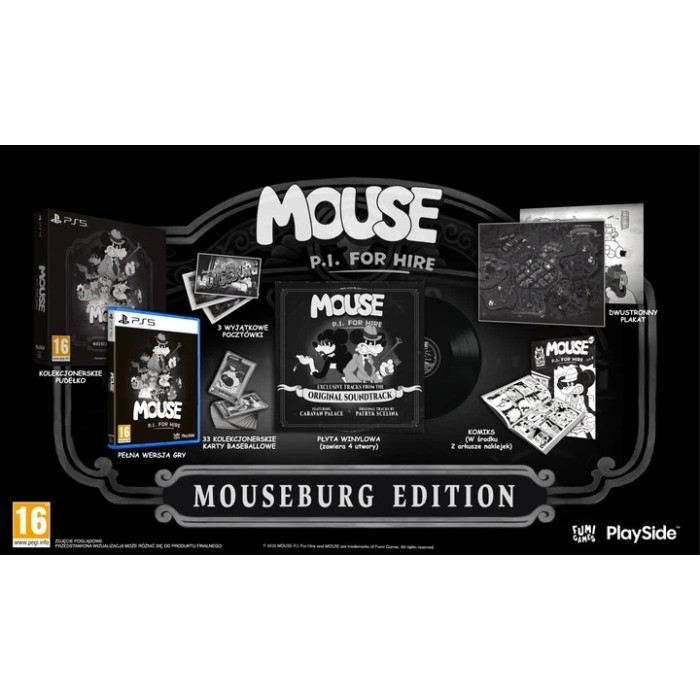 Ігри PlayStation 5: Mouse P.I. for Hire — Mouseburg Edition від PlaySide Studios у магазині GameBuy, номер фото: 1