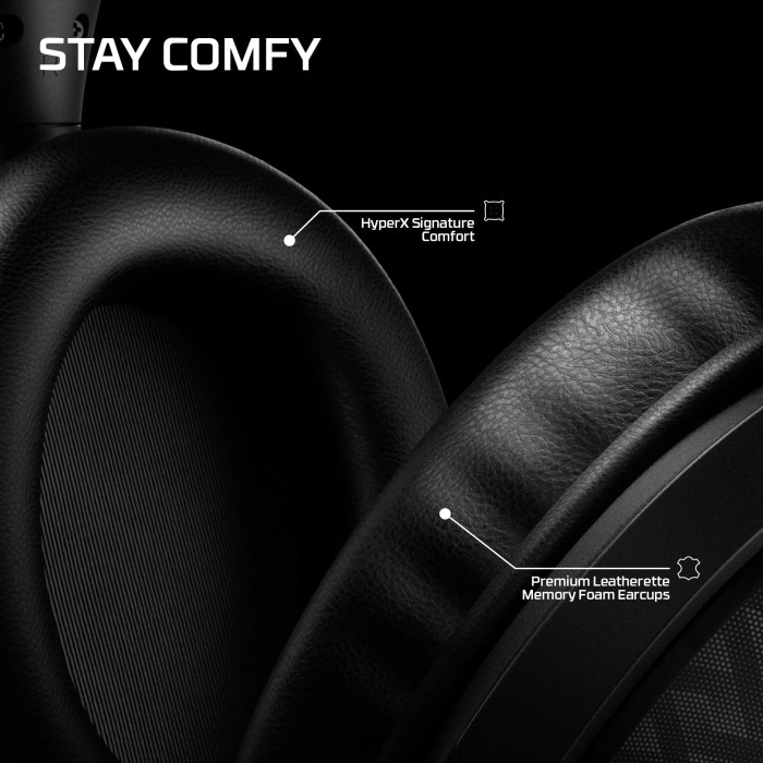 Аксесуари для консолей та ПК: Ігрова гарнітура HyperX Cloud Stinger 3 Wireless, чорна від HyperX у магазині GameBuy, номер фото: 13