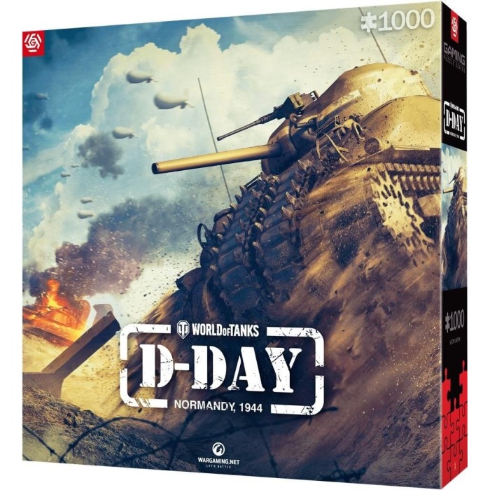 Аксесуари: Пазл World of Tanks D-DAY 1000 ел. від GoodLoot у магазині GameBuy, номер фото: 1