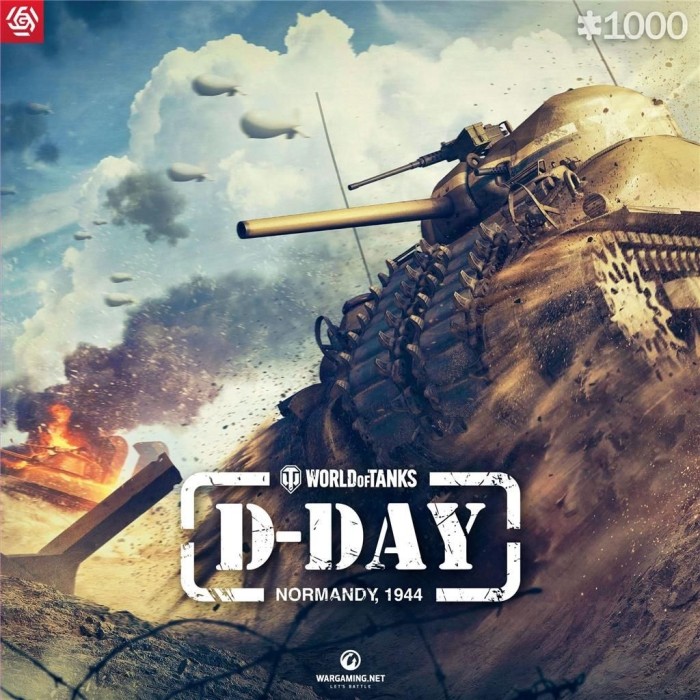 Аксесуари: Пазл World of Tanks D-DAY 1000 ел. від GoodLoot у магазині GameBuy, номер фото: 3