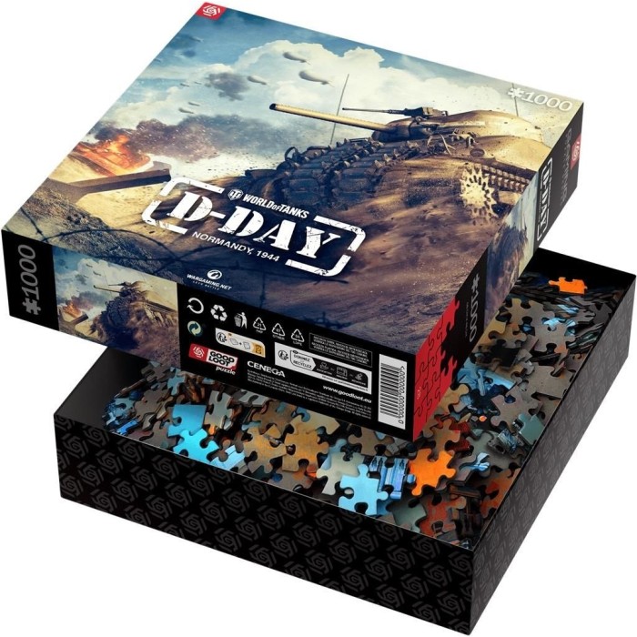 Аксесуари: Пазл World of Tanks D-DAY 1000 ел. від GoodLoot у магазині GameBuy, номер фото: 6