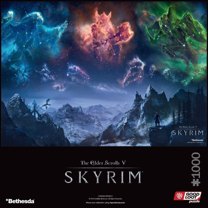 Аксесуари: Пазл The Elder Scrolls V – Skyrim 1000 ел. від GoodLoot у магазині GameBuy, номер фото: 4