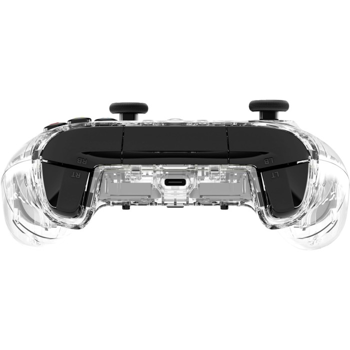 Аксессуары для консолей и ПК: Проводной RGB-контроллер HyperX Clutch Gladiate RGB для Xbox и ПК (прозрачный) от HyperX в магазине GameBuy, номер фото: 3