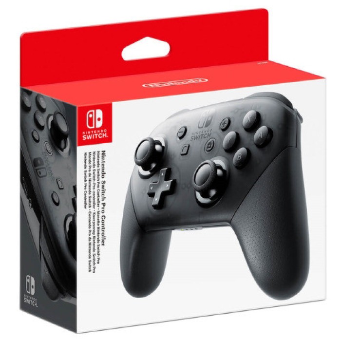 Аксесуари для консолей та ПК: Геймпад Nintendo Switch Pro Controller (Чорний) від Nintendo у магазині GameBuy, номер фото: 5