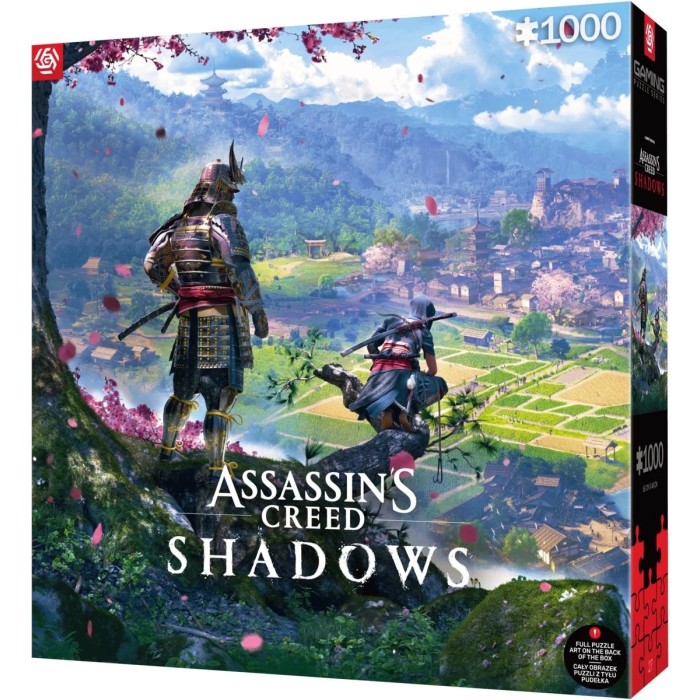 Аксесуари: Пазл Assassin’s Creed Shadows Vista of Japan 1000 ел. від GoodLoot у магазині GameBuy, номер фото: 1