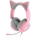 Аксесуари для консолей та ПК: Ігрова гарнітура Razer Kraken Kitty V3 X Quartz, рожева від Razer у магазині GameBuy