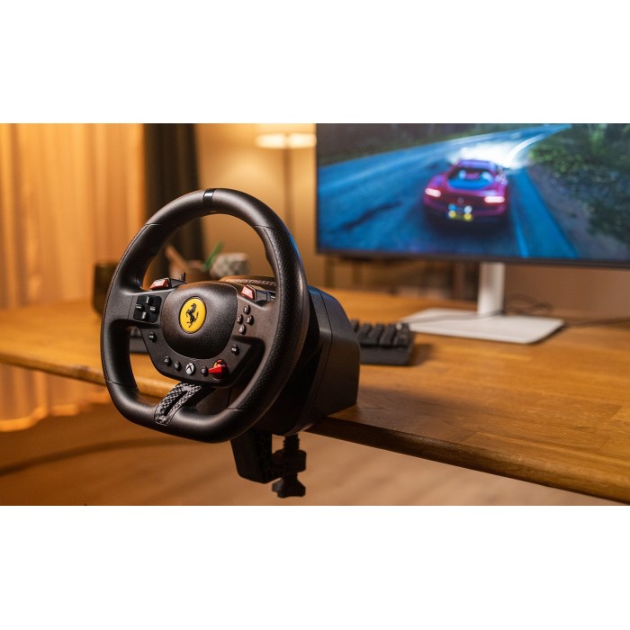 Аксессуары для консолей и ПК: Руль Thrustmaster T98 Ferrari 296 GTS для ПК/Xbox One/Xbox Series X|S (чёрный) от Thrustmaster в магазине GameBuy, номер фото: 1