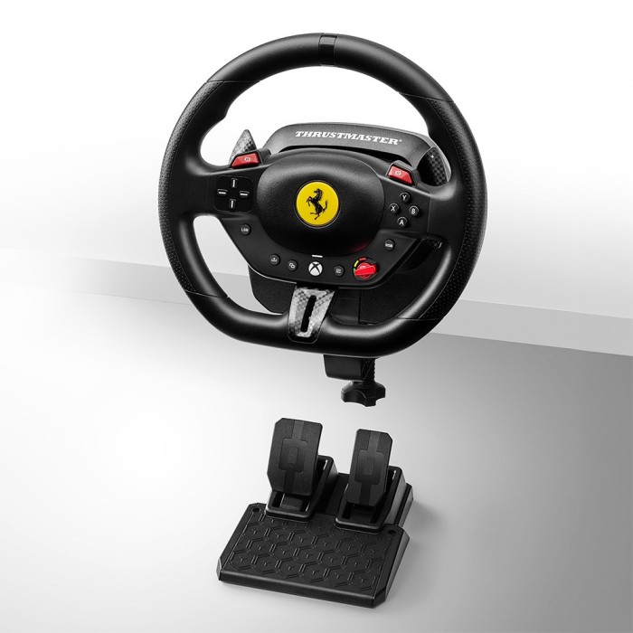 Аксессуары для консолей и ПК: Руль Thrustmaster T98 Ferrari 296 GTS для ПК/Xbox One/Xbox Series X|S (чёрный) от Thrustmaster в магазине GameBuy, номер фото: 9