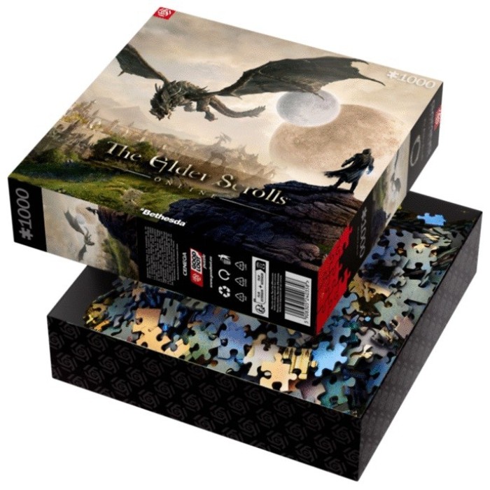 Аксесуари: Пазл Elder Scrolls: Elsweyr Puzzles 1000 ел. від GoodLoot у магазині GameBuy, номер фото: 1