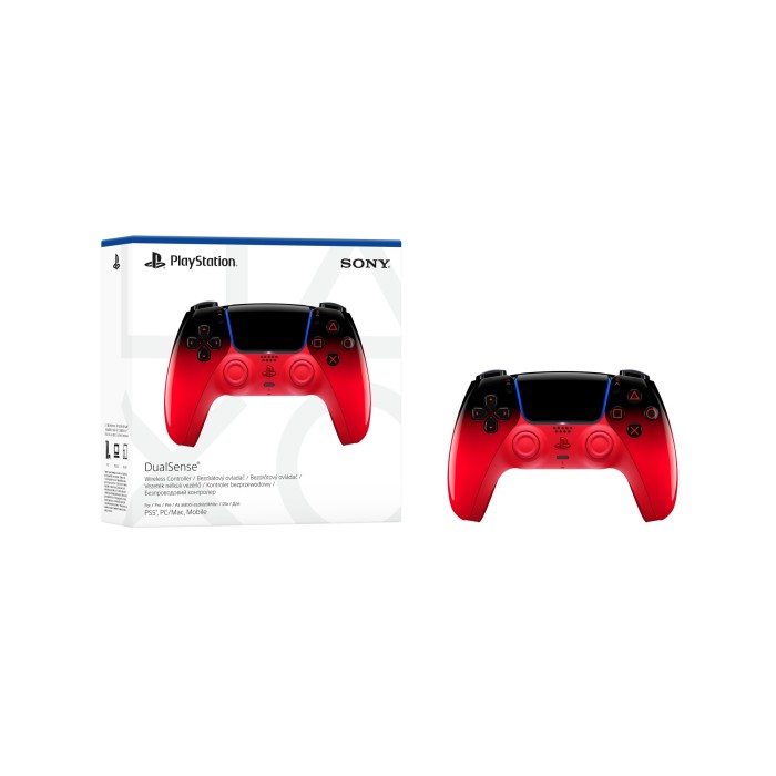 Аксессуары для консолей и ПК: Беспроводной контроллер Sony DualSense (Techno Red) для PS5 от Sony в магазине GameBuy, номер фото: 5