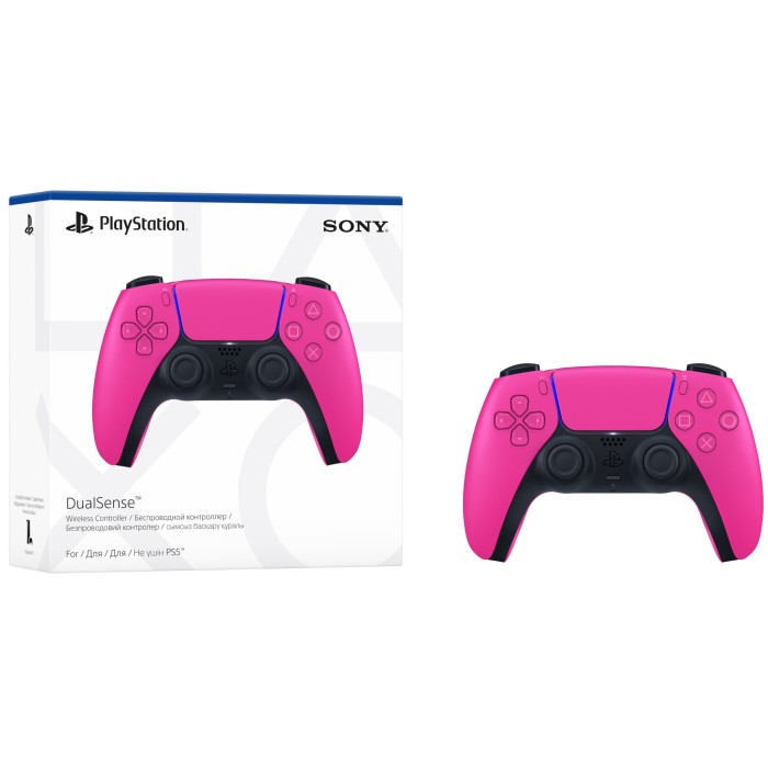 Аксессуары для консолей и ПК: Беcпроводной геймпад Sony PlayStation 5 Dualsense (Розовый)) от Sony в магазине GameBuy, номер фото: 4