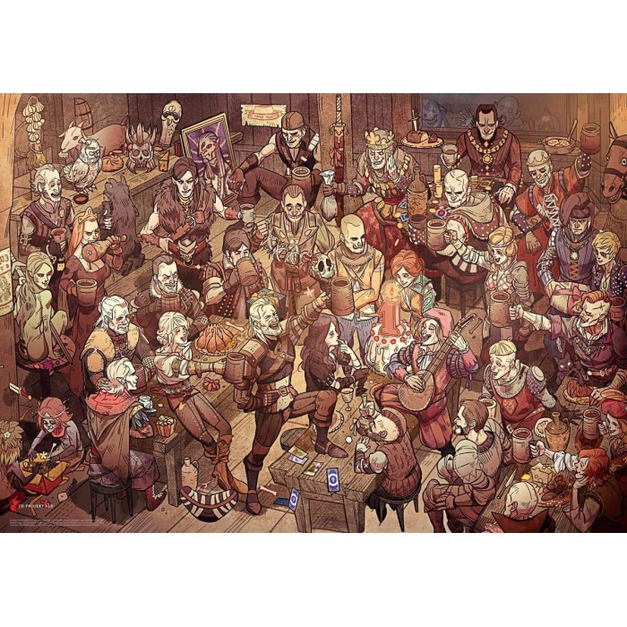 Аксесуари: Пазл The Witcher Birthday 1000 ел. від GoodLoot у магазині GameBuy, номер фото: 7