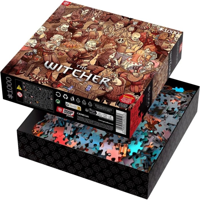 Аксесуари: Пазл The Witcher Birthday 1000 ел. від GoodLoot у магазині GameBuy, номер фото: 9