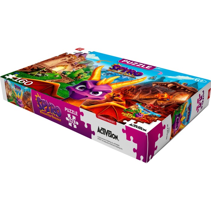 Аксесуари: Пазл Spyro Reignited Trilogy Puzzles 160 ел. від GoodLoot у магазині GameBuy, номер фото: 3