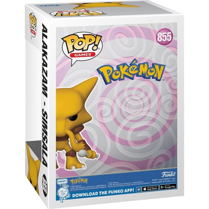 Funko Pop: Ігрова фігурка Funko POP! серії Покемон — Алаказам № 855 від Funko у магазині GameBuy, номер фото: 2