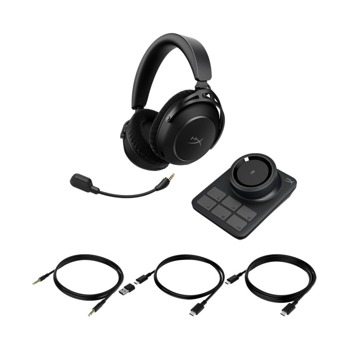 Аксесуари для консолей та ПК: Ігрова гарнітура HyperX Cloud Alpha 2, чорна від HyperX у магазині GameBuy, номер фото: 1