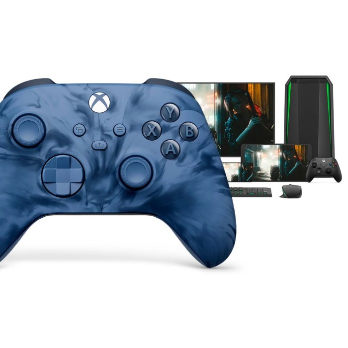 Аксесуари для консолей та ПК: Бездротовий геймпад Microsoft Xbox Series Wireless Controller (Stormcloud Vapor) від Microsoft у магазині GameBuy, номер фото: 1