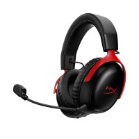Ігрова гарнітура HyperX Cloud III S Wireless, чорно-червона