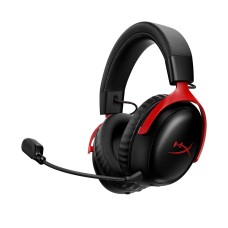 Ігрова гарнітура HyperX Cloud III S Wireless, чорно-червона