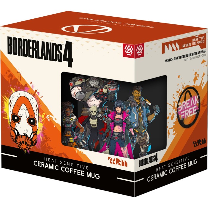 Аксесуари: Чашка Borderlands 4 Heat Reveal Mug – Vault Keeper Glitch від GoodLoot у магазині GameBuy, номер фото: 3