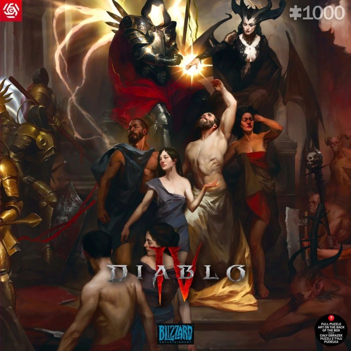 Аксесуари: Пазл Diablo IV Birth of Nephalem 1000 ел. від GoodLoot у магазині GameBuy, номер фото: 3