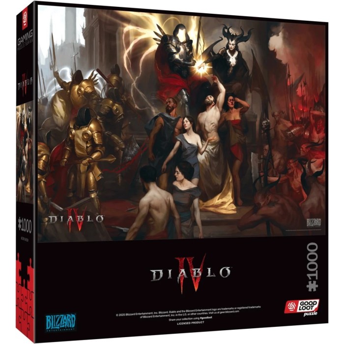 Аксесуари: Пазл Diablo IV Birth of Nephalem 1000 ел. від GoodLoot у магазині GameBuy, номер фото: 4