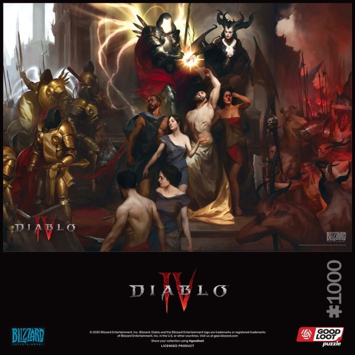 Аксесуари: Пазл Diablo IV Birth of Nephalem 1000 ел. від GoodLoot у магазині GameBuy, номер фото: 5