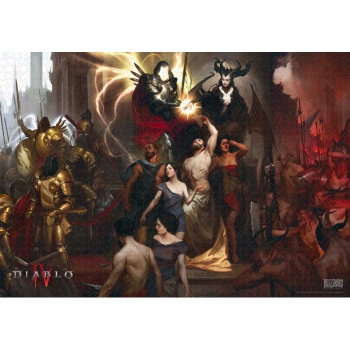 Аксесуари: Пазл Diablo IV Birth of Nephalem 1000 ел. від GoodLoot у магазині GameBuy, номер фото: 7