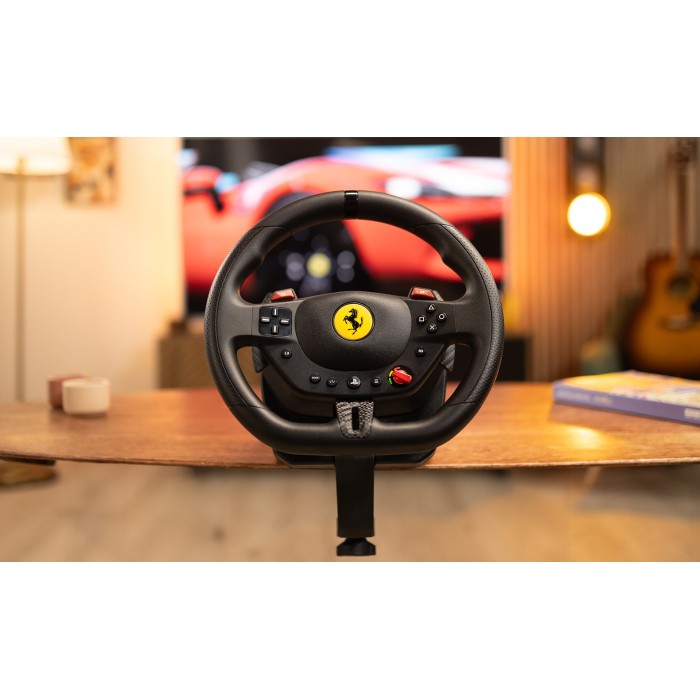 Аксессуары для консолей и ПК: Руль Thrustmaster T98 Ferrari 296 GTB для ПК/PS4/PS5 (чёрный) от Thrustmaster в магазине GameBuy, номер фото: 1