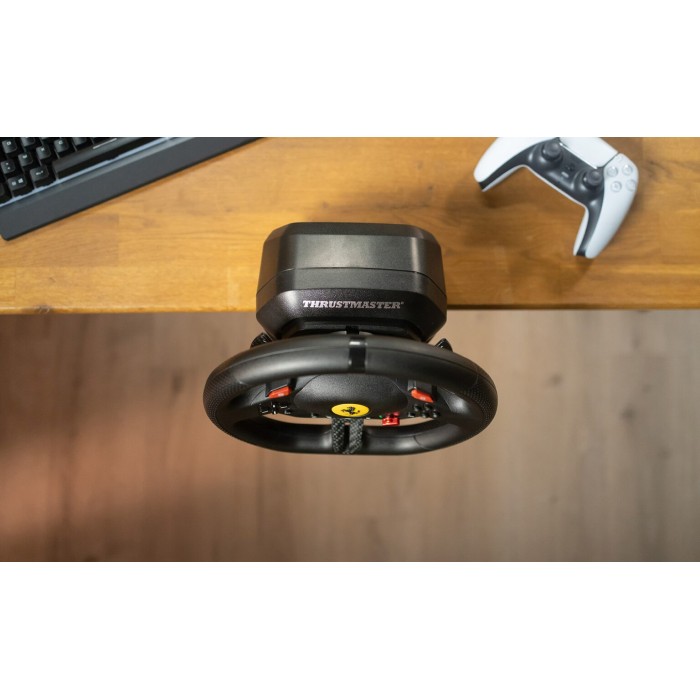 Аксессуары для консолей и ПК: Руль Thrustmaster T98 Ferrari 296 GTB для ПК/PS4/PS5 (чёрный) от Thrustmaster в магазине GameBuy, номер фото: 4