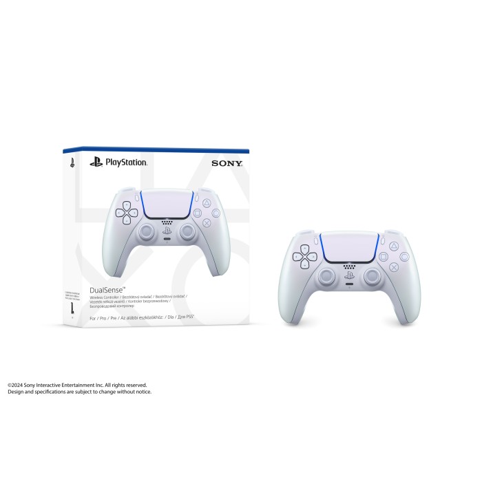 Аксессуары для консолей и ПК: Беспроводной геймпад Sony PlayStation 5 Dualsense (Chrome Pearl) от Sony в магазине GameBuy, номер фото: 2