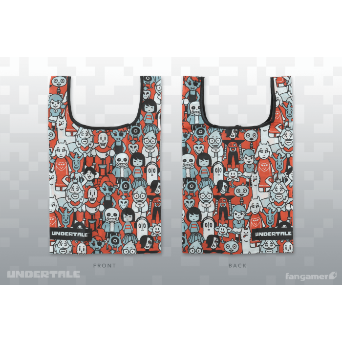 Аксессуары: Складна сумка UNDERTALE (UNDERTALE Folding Reusable Bag) от Fangamer в магазине GameBuy