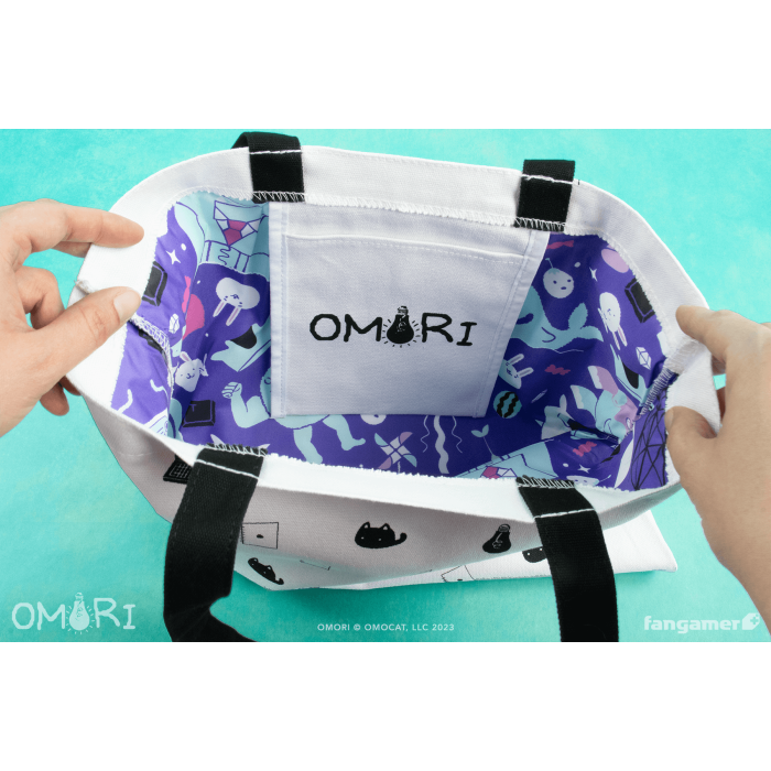 Аксессуары: Сумка Тоут OMORI (Spaces In Between Tote Bag) от Fangamer в магазине GameBuy, номер фото: 4