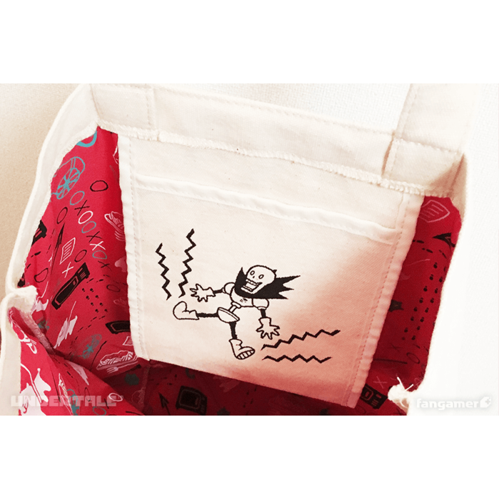 Аксессуары: Сумка Тоут UNDERTALE (Skelebros Tote Bag) от Fangamer в магазине GameBuy, номер фото: 4