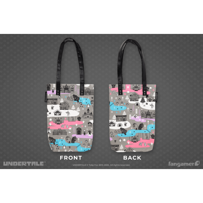 Аксессуары: Сумка Тоут UNDERTALE (Underground Journey Faux Leather Tote) от Fangamer в магазине GameBuy