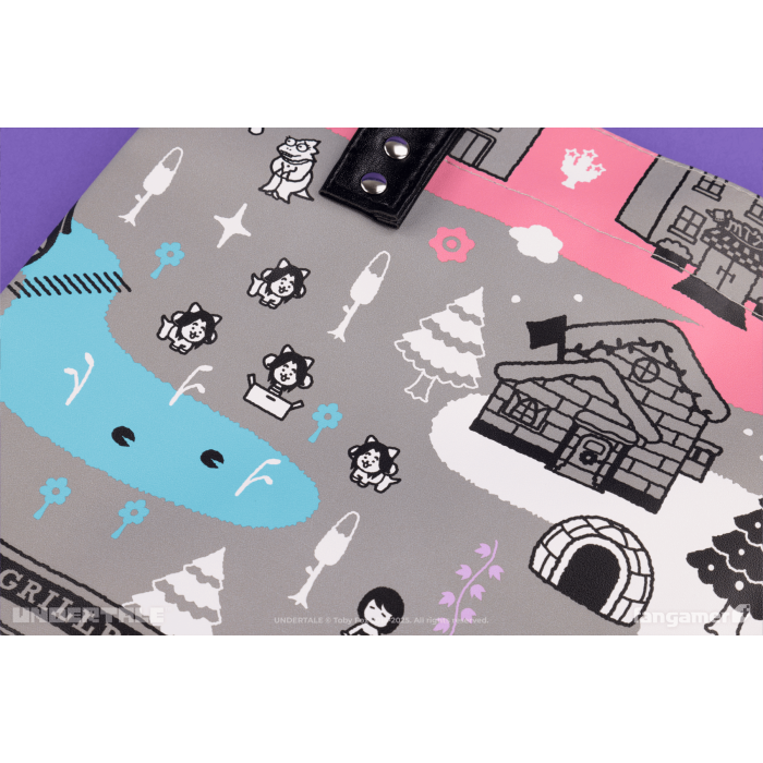 Аксессуары: Сумка Тоут UNDERTALE (Underground Journey Faux Leather Tote) от Fangamer в магазине GameBuy, номер фото: 4