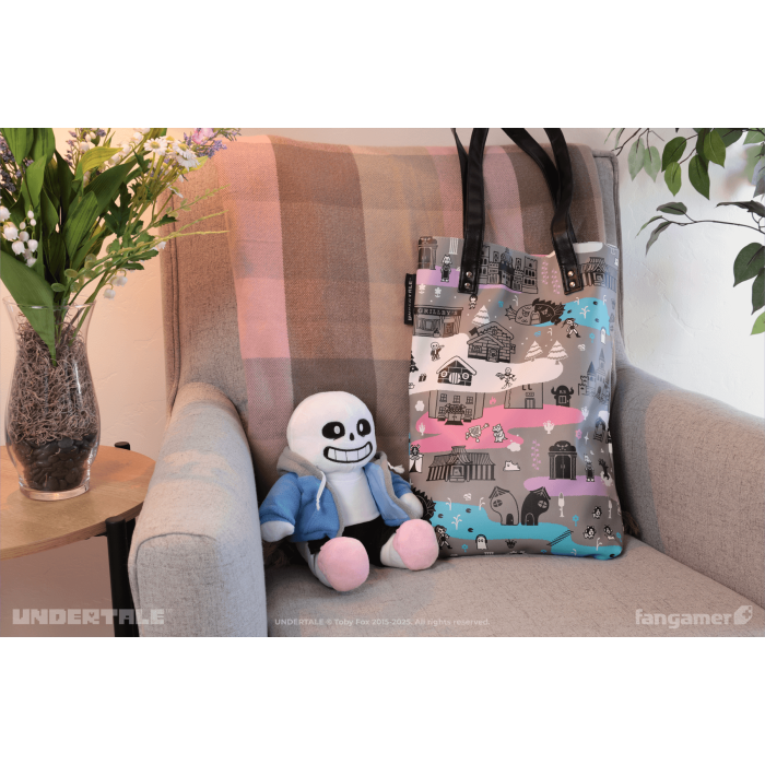 Аксессуары: Сумка Тоут UNDERTALE (Underground Journey Faux Leather Tote) от Fangamer в магазине GameBuy, номер фото: 6